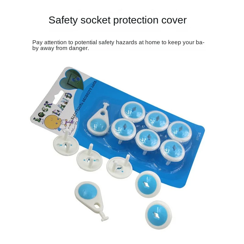 7pcs/set Baby Electrical Safet - Outlet Cover Baby recension och pris