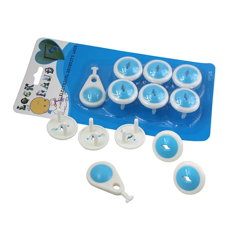 7pcs/set Baby Electrical Safet - Outlet Cover Baby recension och pris