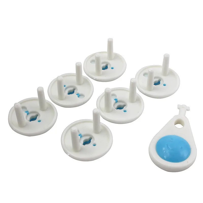 7pcs/set Baby Electrical Safet - Outlet Cover Baby recension och pris