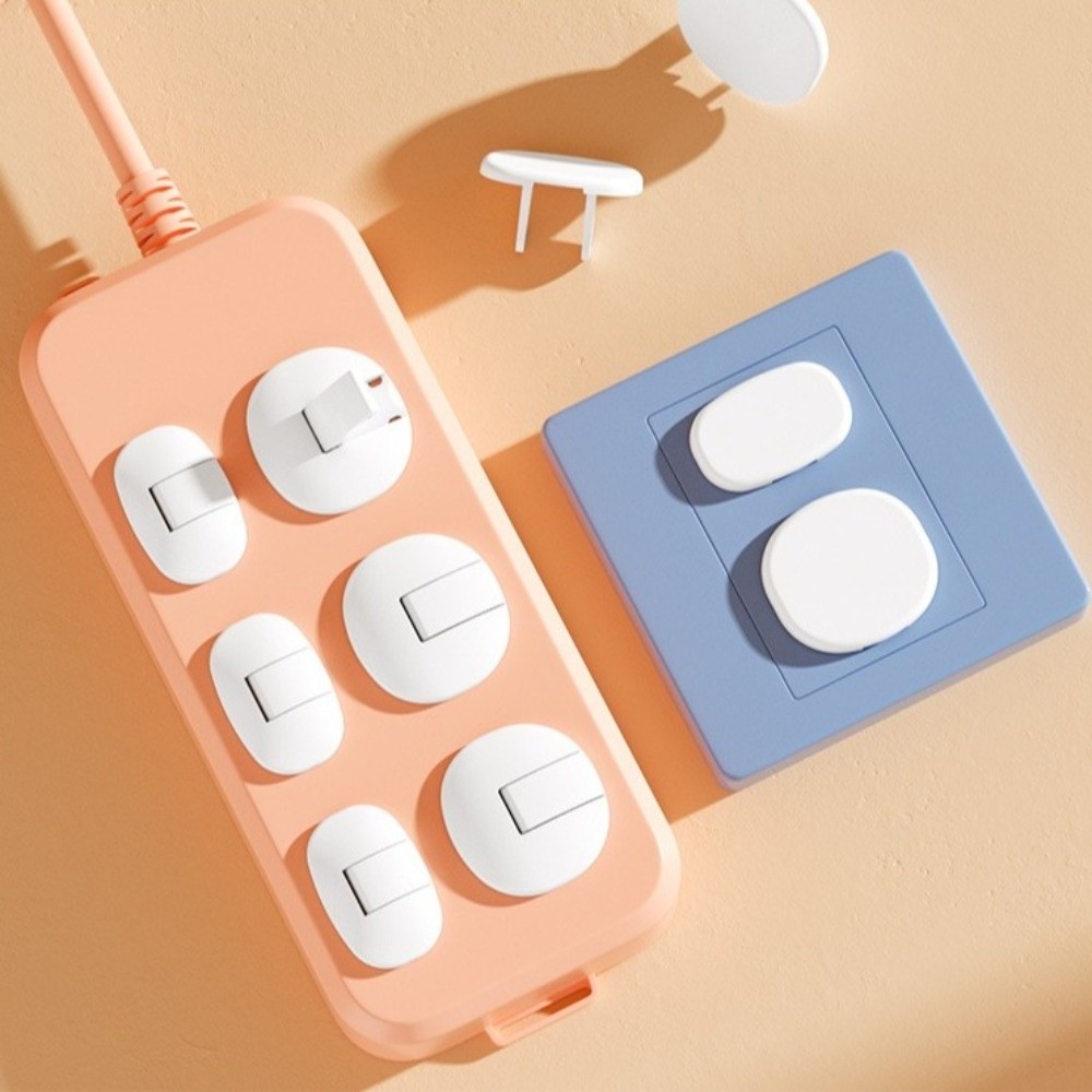 5pcs New Soft Silicone Socket  - Outlet Cover Baby recension och pris