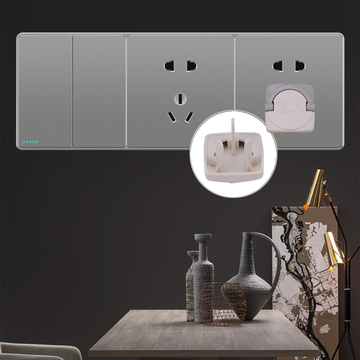 24Pcs Outlet Cover Set Premium - Outlet Cover Baby recension och pris
