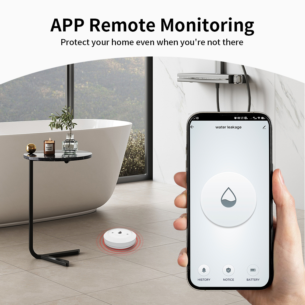 TNCE ZigBee3.0 Tuya Smart Wate - Water Alarm Sensor recension och pris