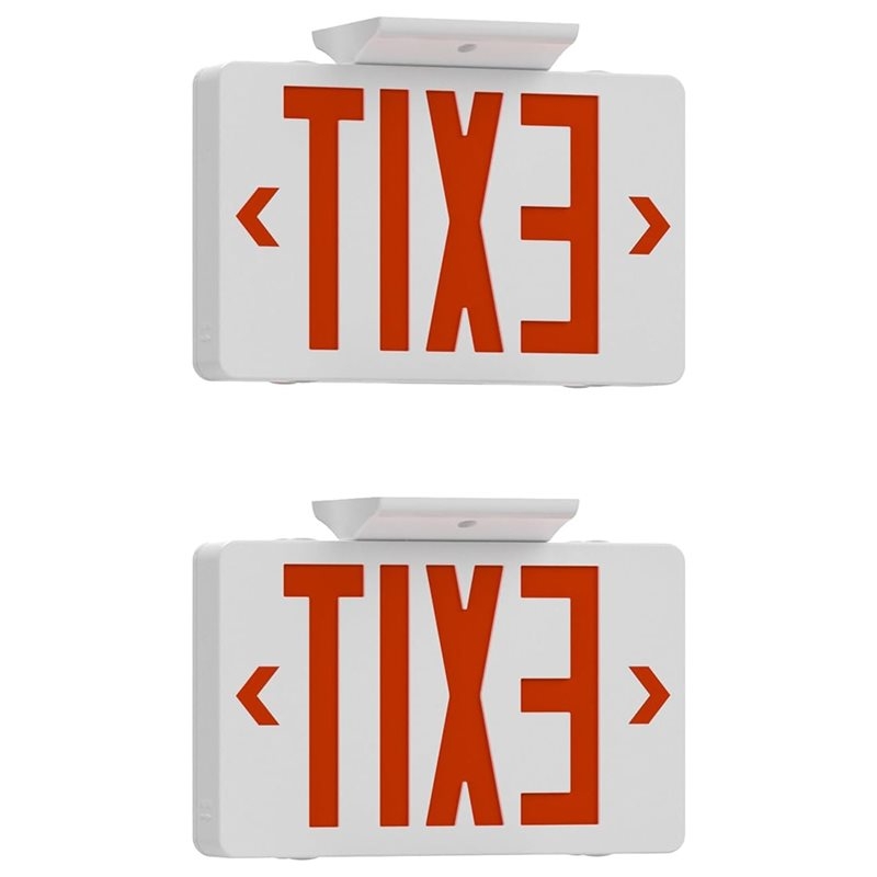 A46U UL Listed LED Exit Light  - Emergency Exit Sign recension och pris